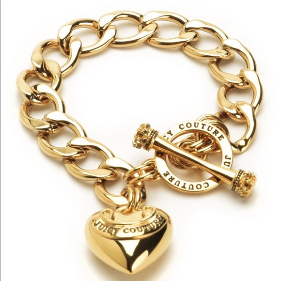 Juicy Couture Accessories - Juicy couture classic gold bracelet,